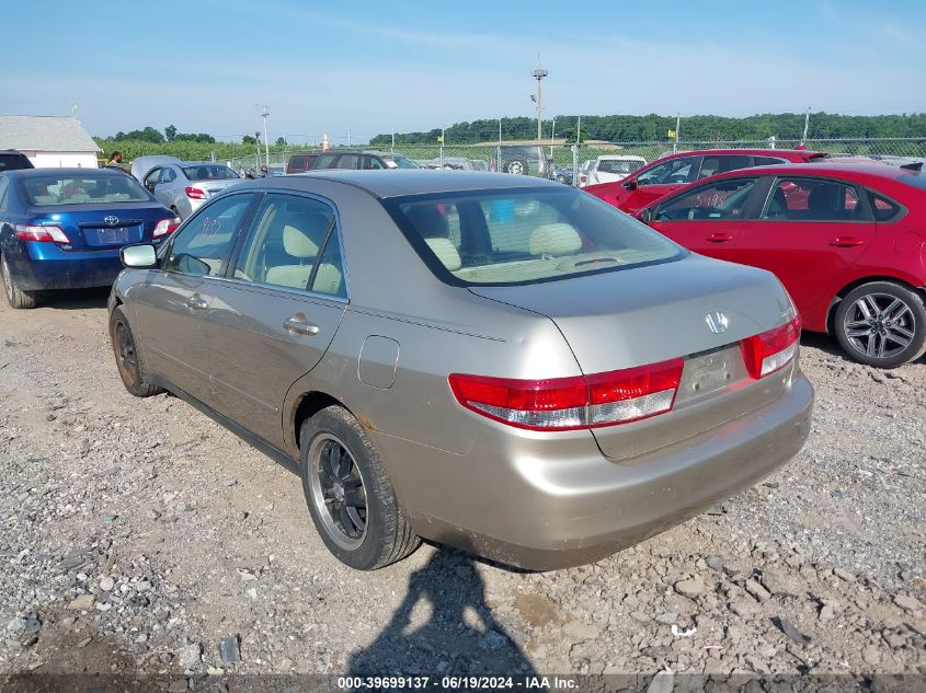 1HGCM56373A089047 | 2003 HONDA ACCORD