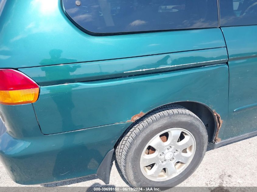 2002 Honda Odyssey Ex VIN: 2HKRL18682H528338 Lot: 39699150