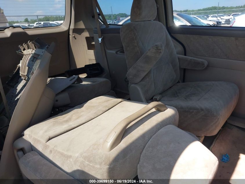 2002 Honda Odyssey Ex VIN: 2HKRL18682H528338 Lot: 39699150