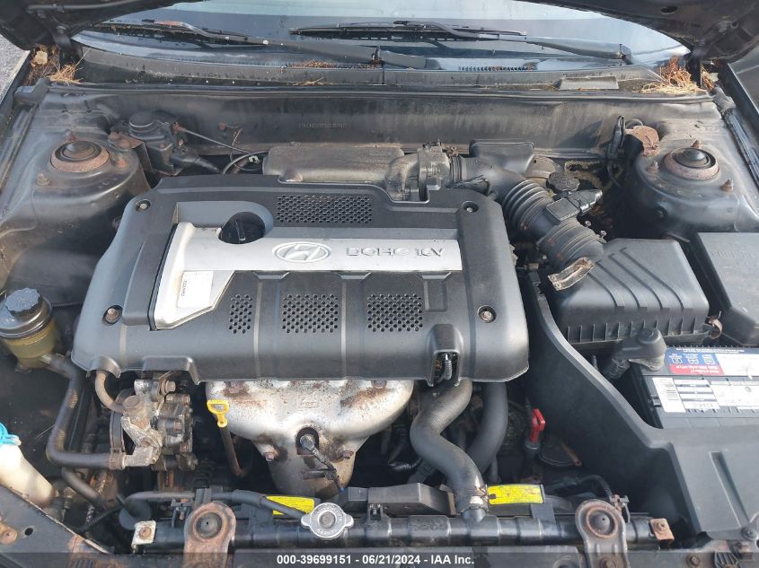 2005 Hyundai Elantra Gls/Gt VIN: KMHDN56D85U136740 Lot: 39699151