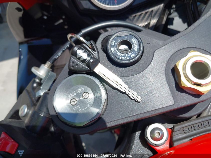2022 SUZUKI GSX-R600 - JS1GN7FA8N7100624