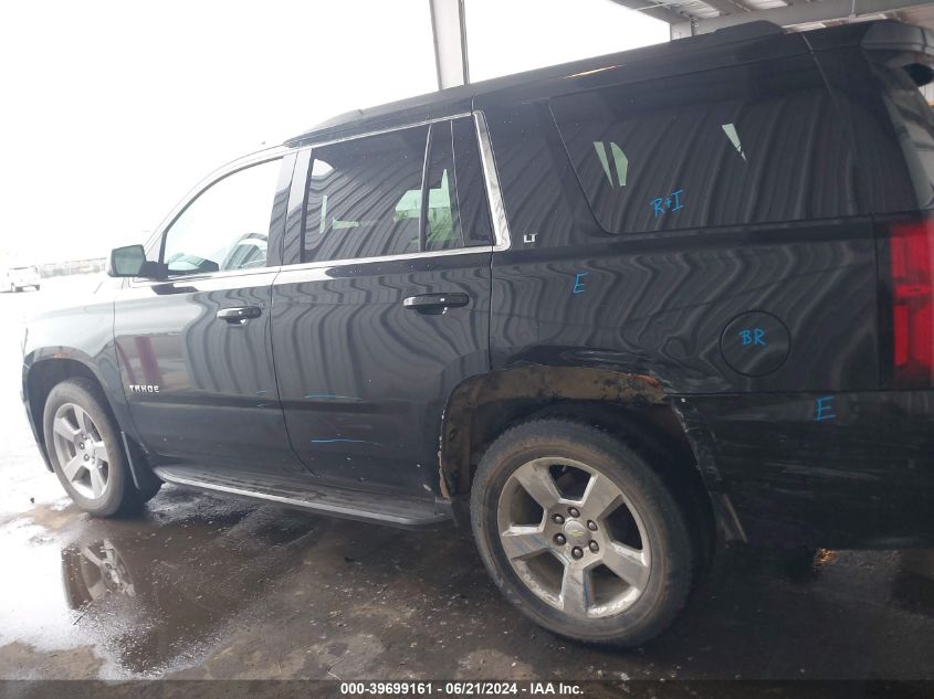 2015 Chevrolet Tahoe Lt VIN: 1GNSKBKCXFR684928 Lot: 39699161