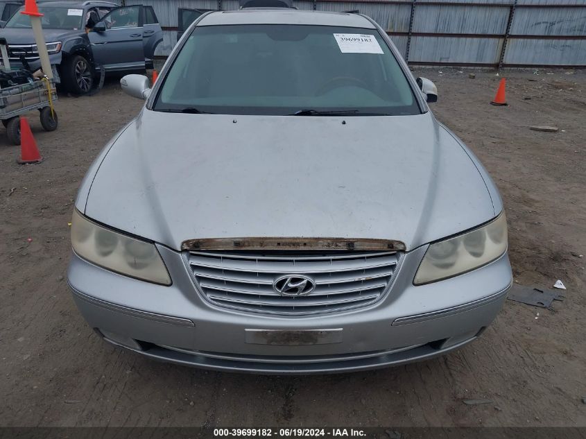 2007 Hyundai Azera Limited/Se VIN: KMHFC46F57A140162 Lot: 39699182