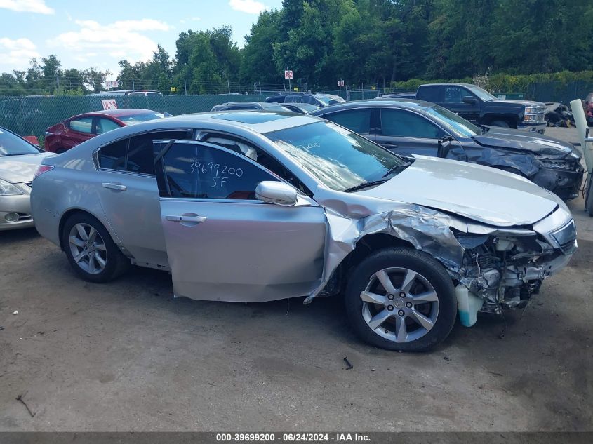 2012 Acura Tl 3.5 VIN: 19UUA8F54CA023989 Lot: 39699200