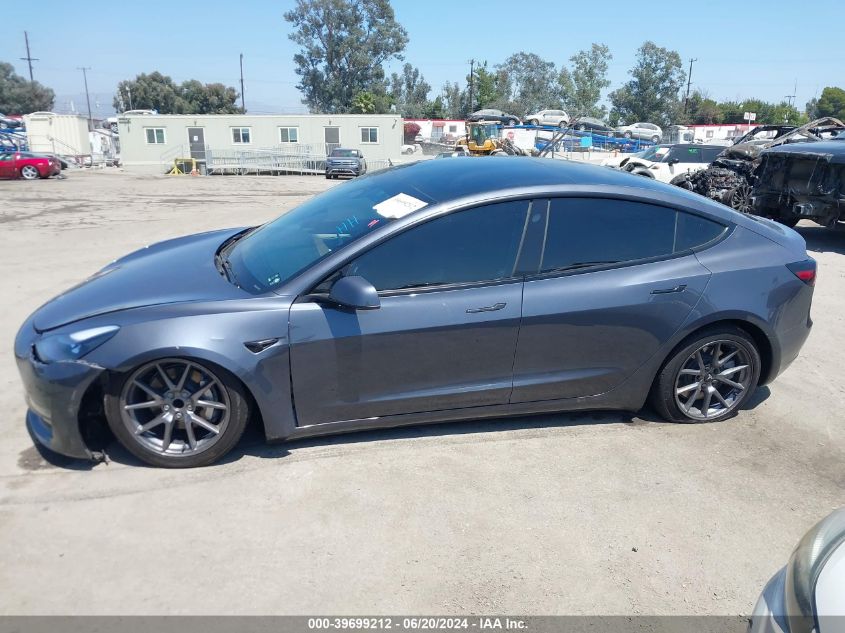 2023 Tesla Model 3 Rear-Wheel Drive VIN: 5YJ3E1EA3PF658686 Lot: 39699212