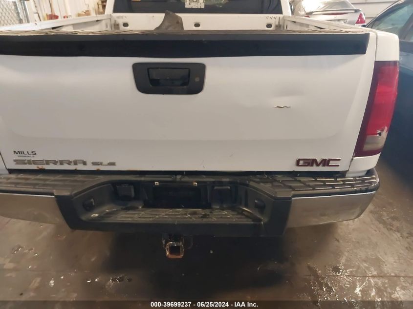 2013 GMC Sierra K1500 Sle VIN: 1GTR2VE7XDZ407829 Lot: 39699237