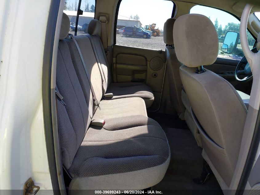 2004 Dodge Ram 3500 Slt/Laramie VIN: 3D7MU48C44G247105 Lot: 39699243