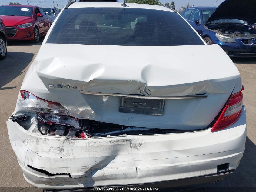 2010 Mercedes-Benz C 300 Luxury/Sport VIN: WDDGF5EB8AR109605 Lot: 39699256