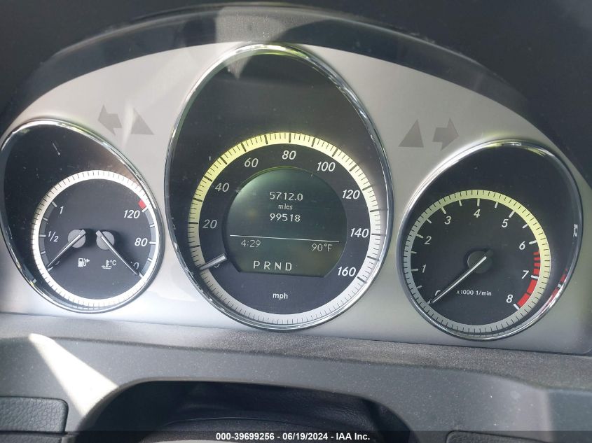 2010 Mercedes-Benz C 300 Luxury/Sport VIN: WDDGF5EB8AR109605 Lot: 39699256