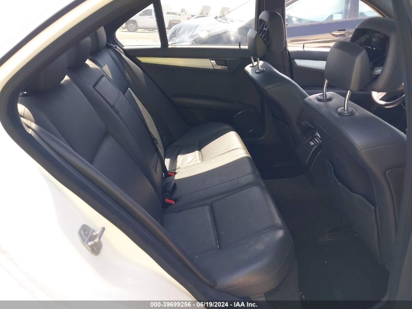 2010 Mercedes-Benz C 300 Luxury/Sport VIN: WDDGF5EB8AR109605 Lot: 39699256