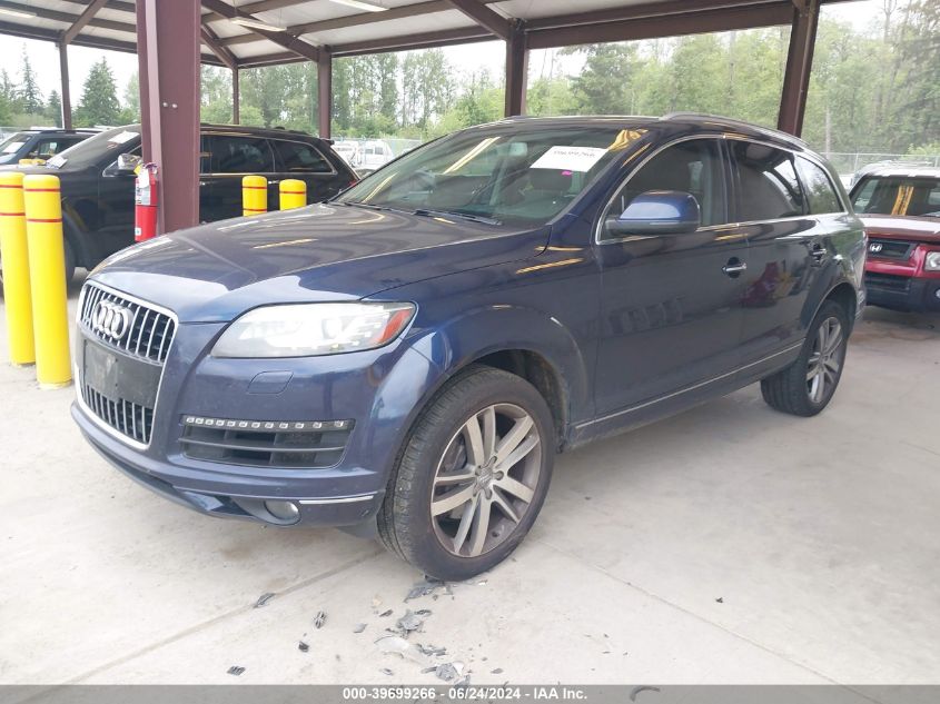 2013 Audi Q7 3.0T Premium VIN: WA1LGAFE8DD007708 Lot: 39699266