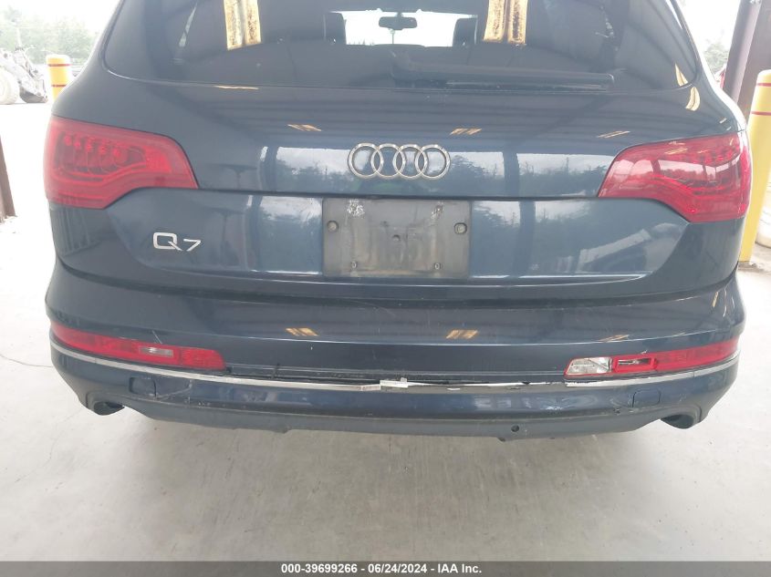 2013 Audi Q7 3.0T Premium VIN: WA1LGAFE8DD007708 Lot: 39699266