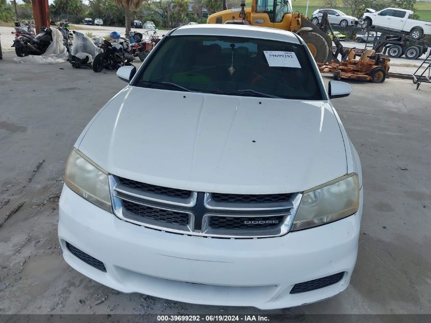 1C3CDZCB5CN177951 | 2012 DODGE AVENGER