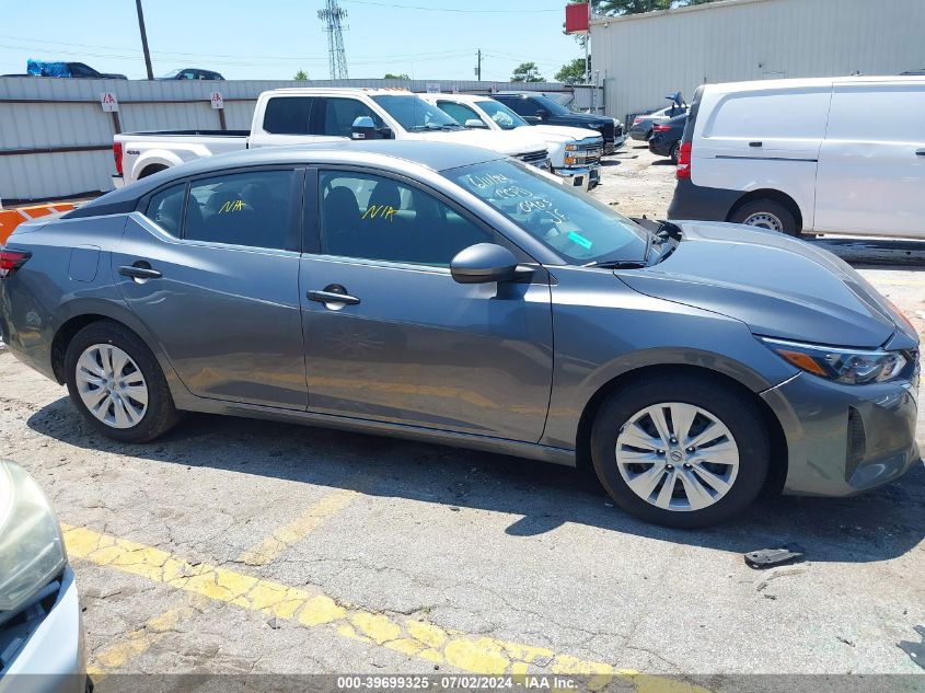 2024 Nissan Sentra S Xtronic Cvt VIN: 3N1AB8BV4RY290903 Lot: 39699325