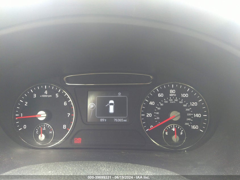 2016 Kia Sorento 2.4L Lx VIN: 5XYPGDA35GG066199 Lot: 39699331