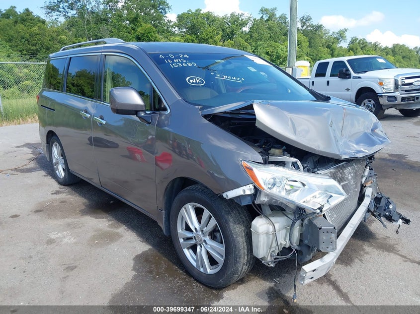 2016 Nissan Quest Sv VIN: JN8AE2KP9G9153689 Lot: 39699347