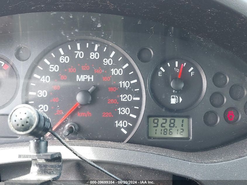 2007 Ford Focus S/Se/Ses VIN: 1FAFP34NX7W320484 Lot: 39699354