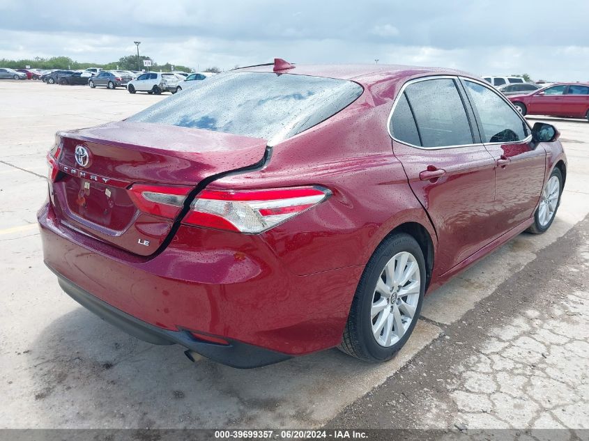 2019 Toyota Camry Le VIN: 4T1B11HK2KU837759 Lot: 39699357