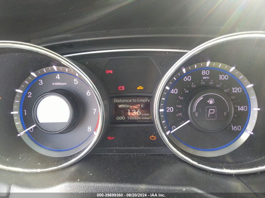 2013 Hyundai Sonata Se/Limited VIN: 5NPEC4AB6DH767011 Lot: 39699360