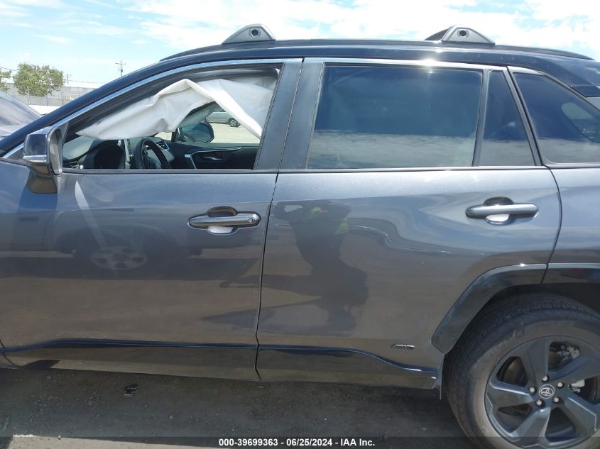 2021 Toyota Rav4 Xse Hybrid VIN: 2T3E6RFV7MW002938 Lot: 39699363