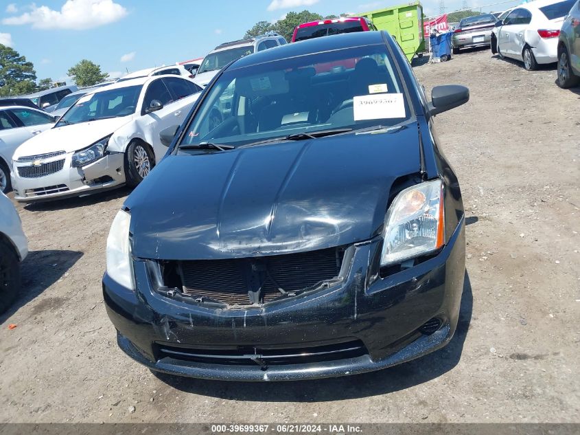 2010 Nissan Sentra 2.0S VIN: 3N1AB6APXAL604272 Lot: 39699367