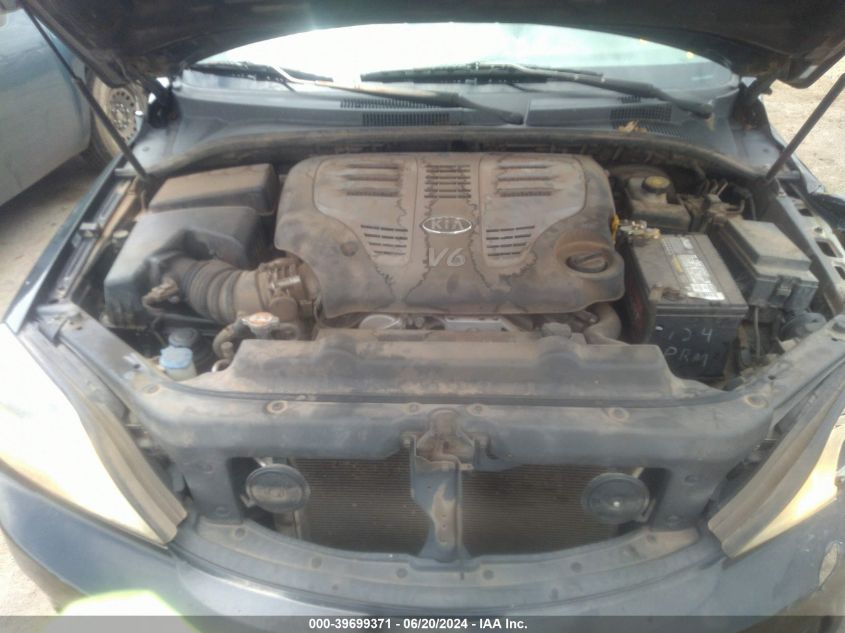 2007 Kia Sorento Lx VIN: KNDJD736975676980 Lot: 39699371