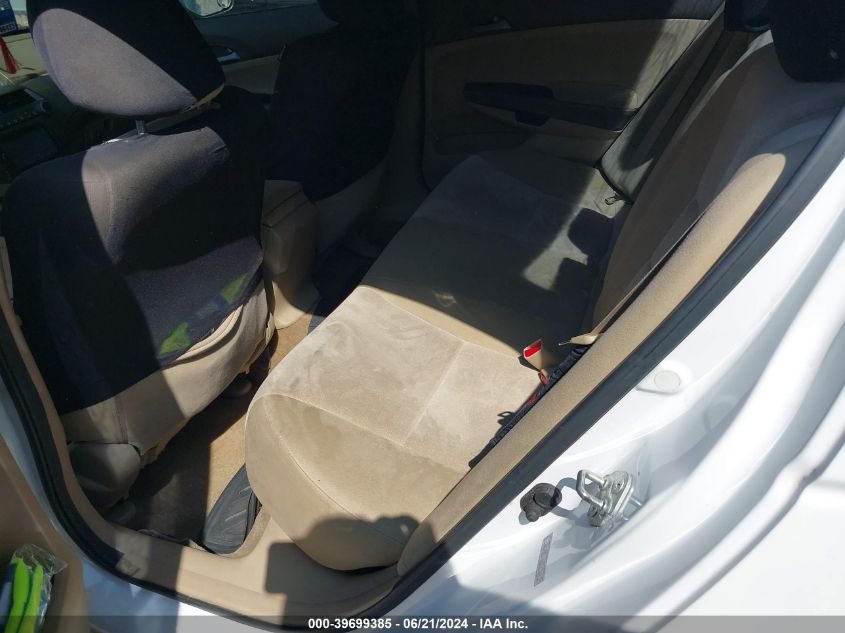 2010 Honda Accord Lx VIN: 1HGCP2F30AA072500 Lot: 39699385