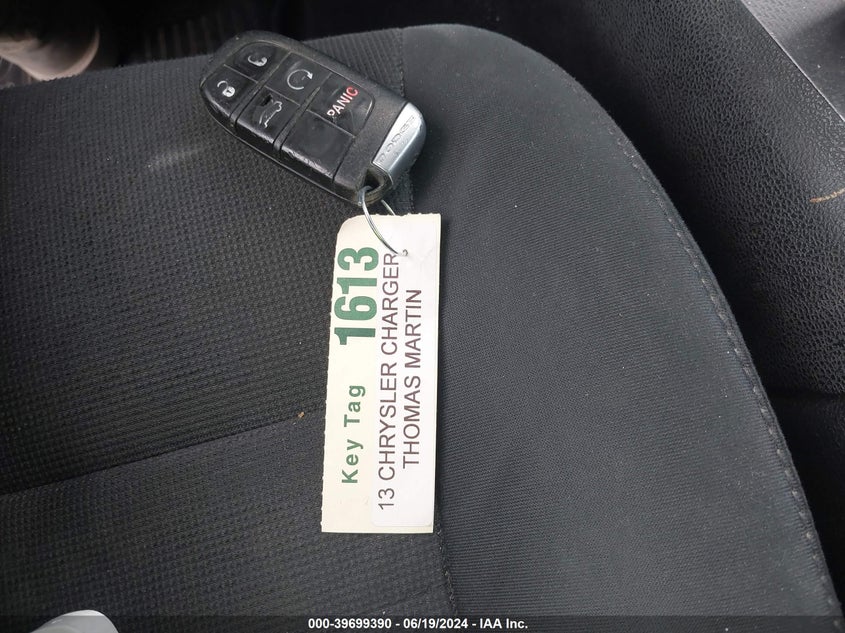 2012 Dodge Charger Sxt VIN: 2C3CDXHG5CH230830 Lot: 39699390