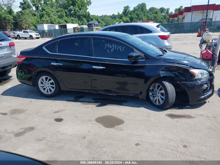 2013 Nissan Sentra Sv VIN: 3N1AB7AP1DL687357 Lot: 39699395