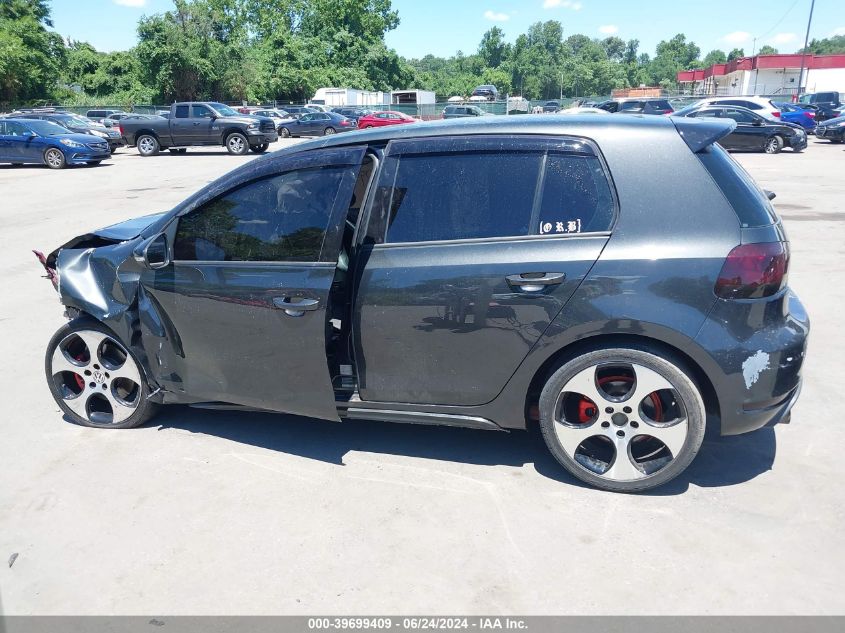 2011 Volkswagen Gti 4-Door VIN: WVWHV7AJ4BW187988 Lot: 39699409