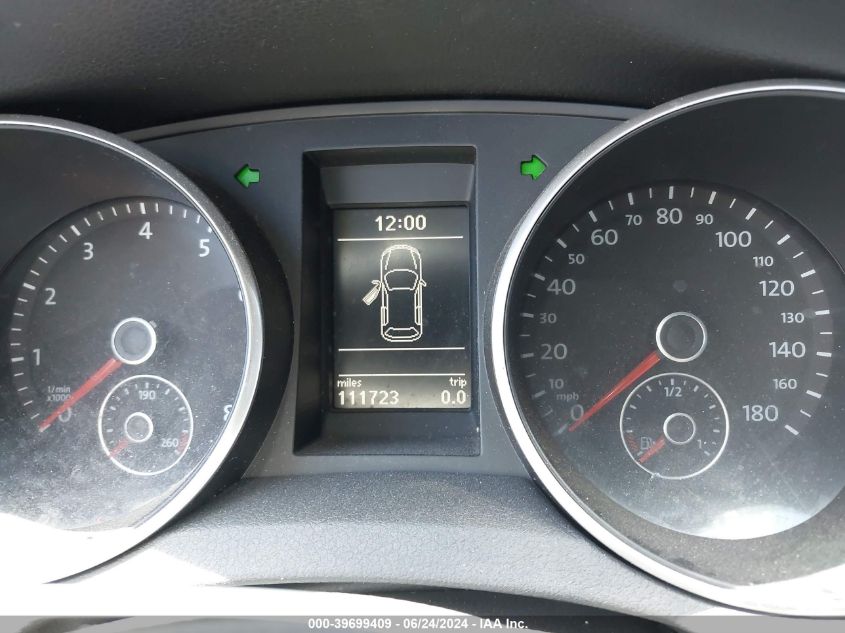 2011 Volkswagen Gti 4-Door VIN: WVWHV7AJ4BW187988 Lot: 39699409