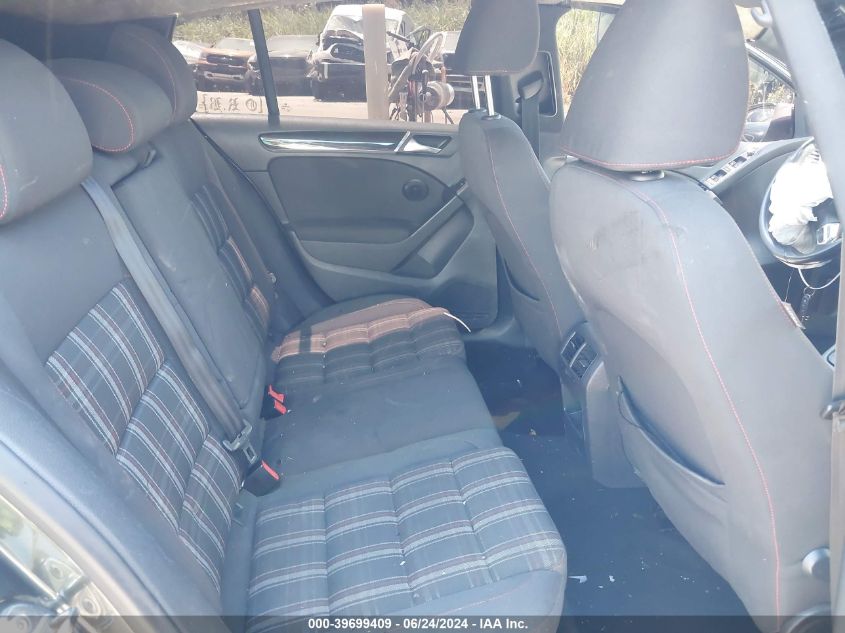 2011 Volkswagen Gti 4-Door VIN: WVWHV7AJ4BW187988 Lot: 39699409