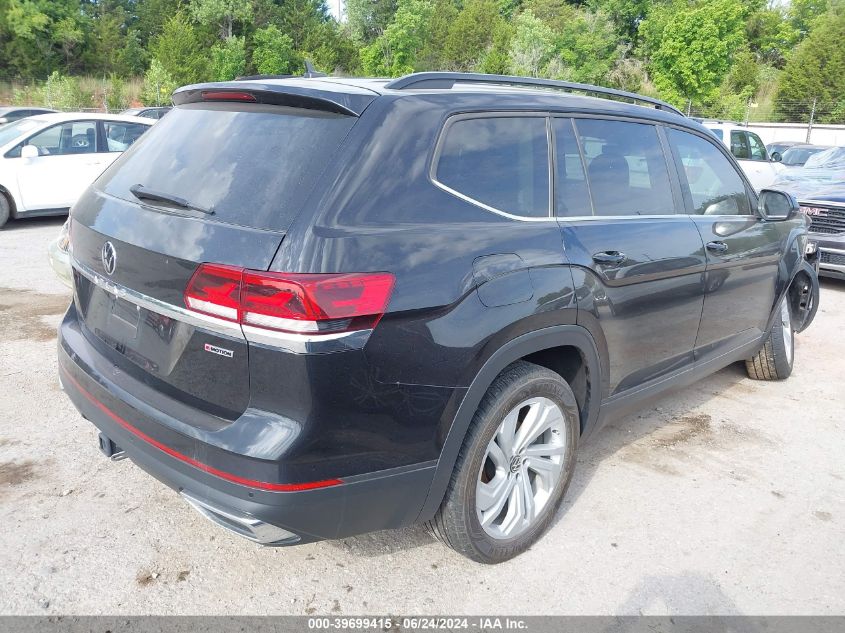 2022 Volkswagen Atlas 3.6L V6 Se W/Technology VIN: 1V2HR2CA1NC563281 Lot: 39699415