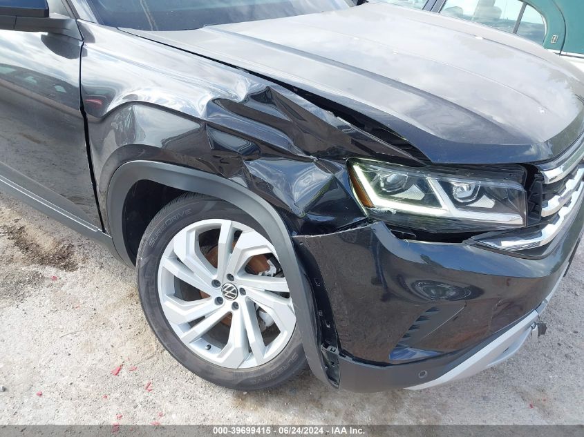 2022 Volkswagen Atlas 3.6L V6 Se W/Technology VIN: 1V2HR2CA1NC563281 Lot: 39699415