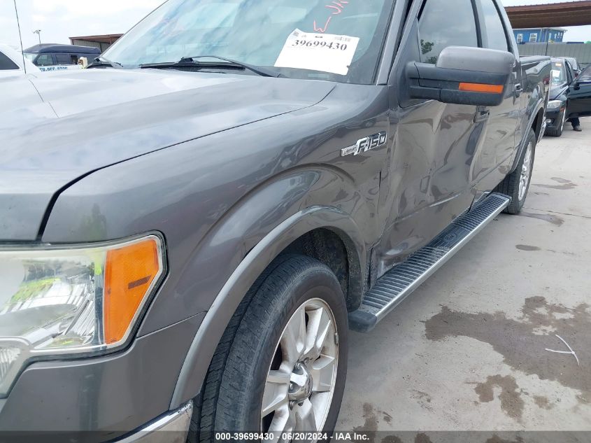 2012 Ford F-150 Lariat VIN: 1FTFW1CF0CFB42283 Lot: 39699430