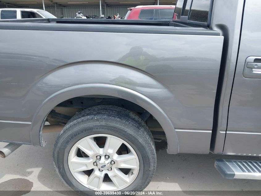 2012 Ford F-150 Lariat VIN: 1FTFW1CF0CFB42283 Lot: 39699430