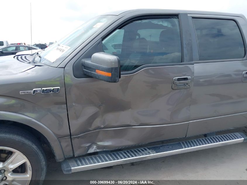 2012 Ford F-150 Lariat VIN: 1FTFW1CF0CFB42283 Lot: 39699430