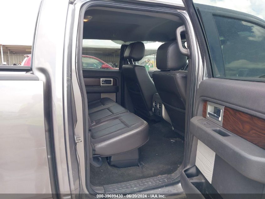 2012 Ford F-150 Lariat VIN: 1FTFW1CF0CFB42283 Lot: 39699430