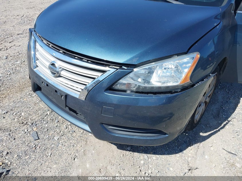 2013 Nissan Sentra Sv VIN: 1N4AB7AP8DN904969 Lot: 39699439