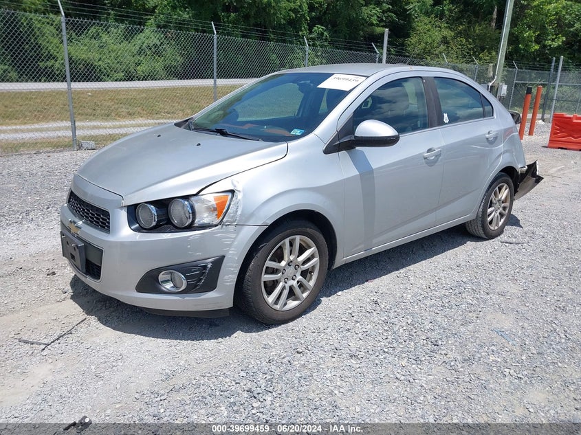 2015 CHEVROLET SONIC LT AUTO - 1G1JC5SH6F4137370