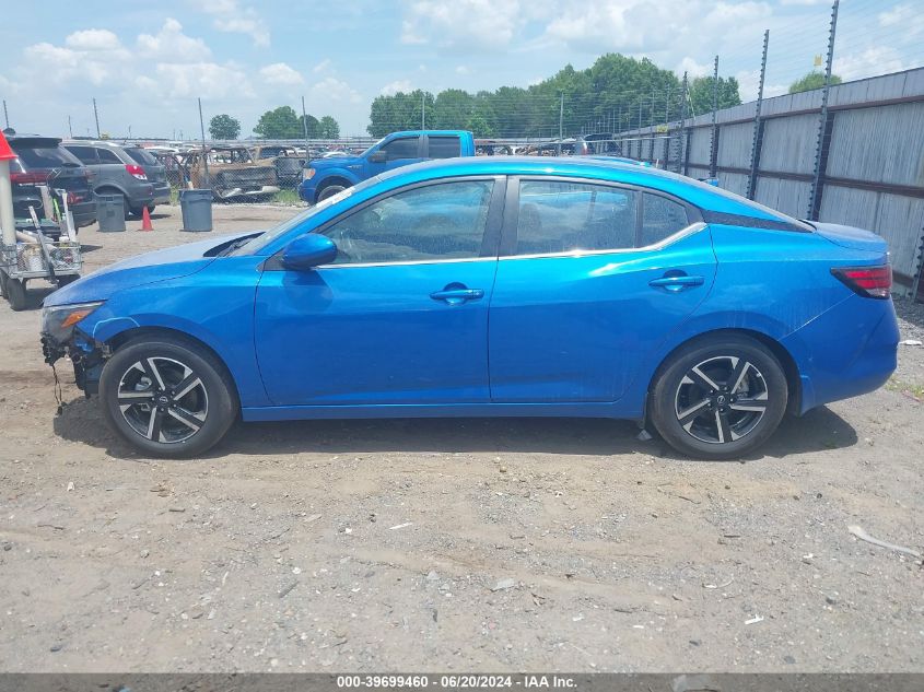 2024 Nissan Sentra Sv Xtronic Cvt VIN: 3N1AB8CV5RY202584 Lot: 39699460