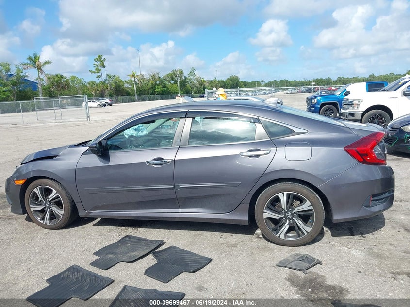 VIN 19XFC1F91HE001397 2017 HONDA CIVIC TOURING