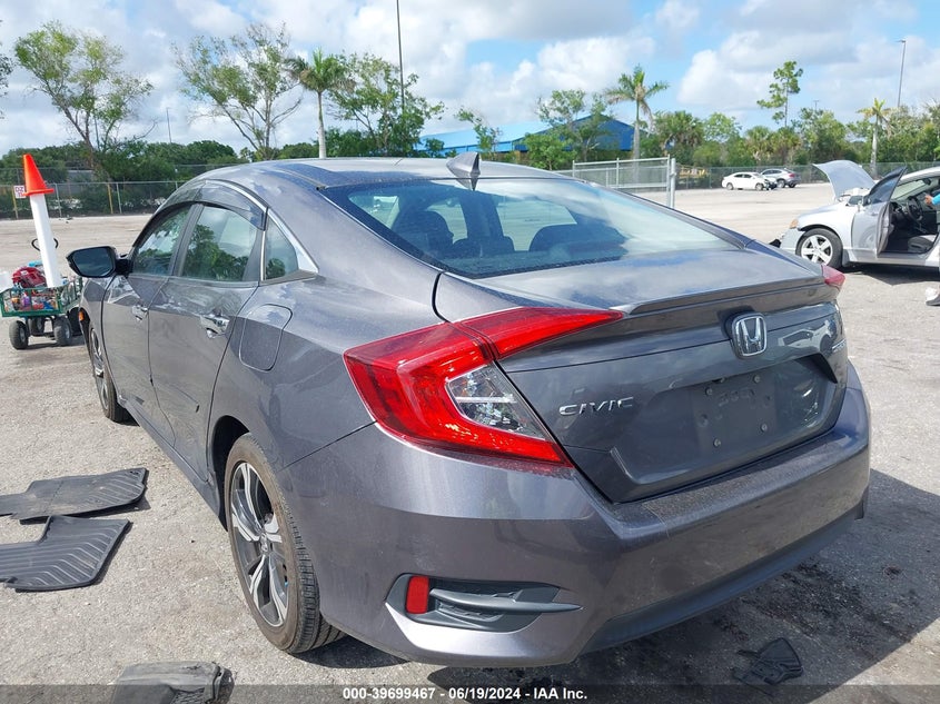 VIN 19XFC1F91HE001397 2017 HONDA CIVIC TOURING