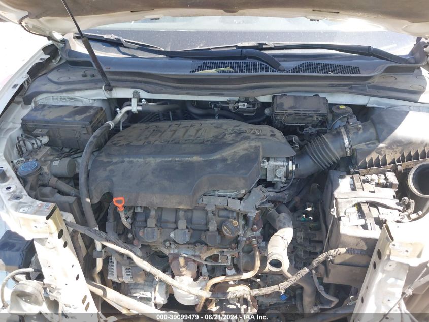 2014 Acura Mdx VIN: 5FRYD4H21EB027896 Lot: 39699479