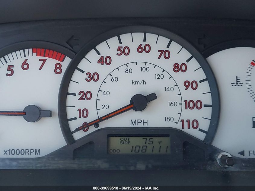 2004 Toyota Corolla S VIN: 1NXBR32E14Z249037 Lot: 39699518