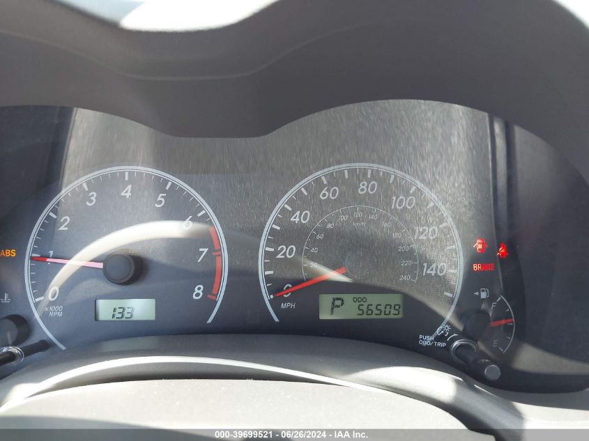 2009 Toyota Corolla Le VIN: 1NXBU40E49Z118120 Lot: 39699521