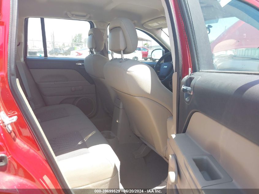 2010 Jeep Compass Sport VIN: 1J4NT4FB1AD506471 Lot: 39699529