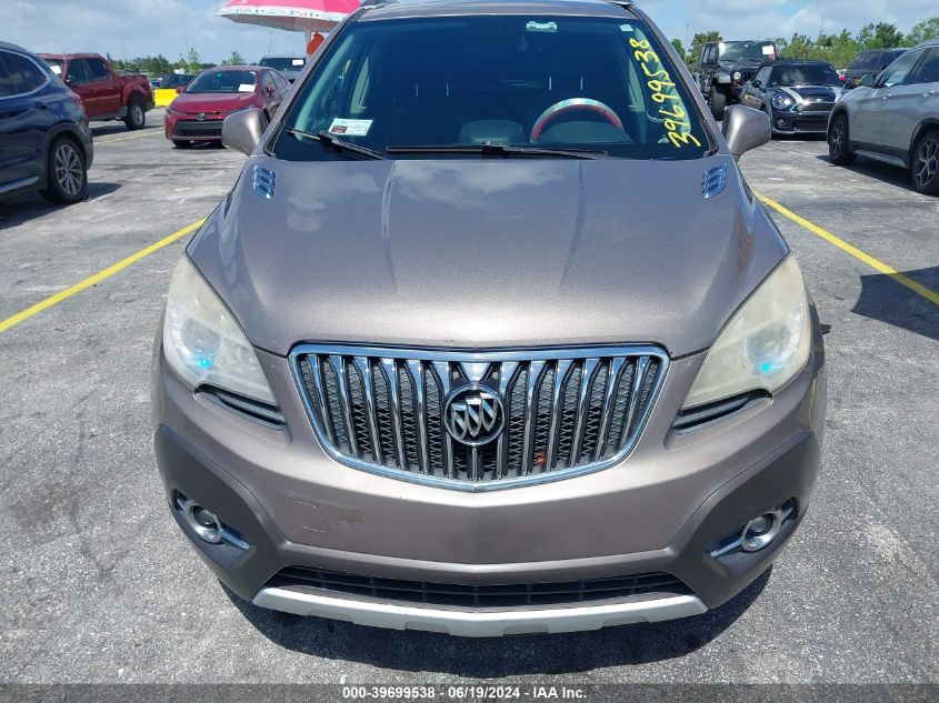 2013 Buick Encore Convenience VIN: KL4CJFSB2DB067828 Lot: 39699538