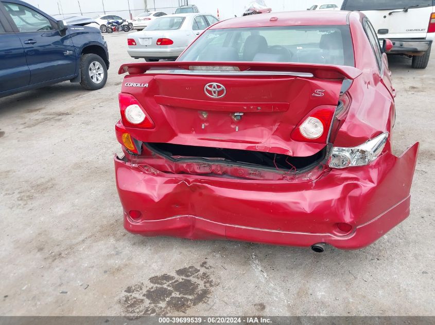 2010 Toyota Corolla S/Le/Xle VIN: 2T1BU4EE7AC435985 Lot: 39699539