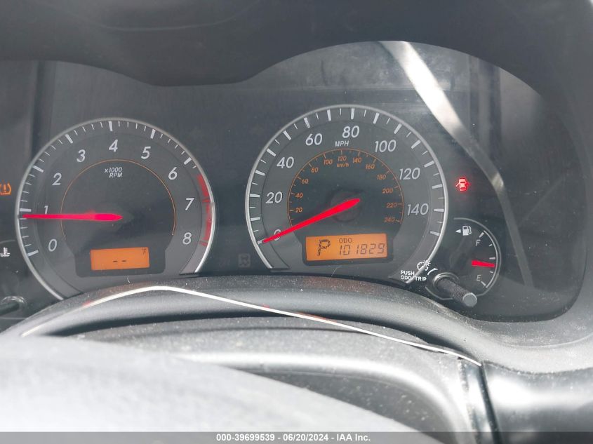 2010 Toyota Corolla S/Le/Xle VIN: 2T1BU4EE7AC435985 Lot: 39699539